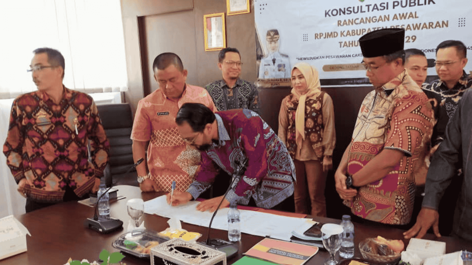 Wakil Rektor II INSTIDLA Hadiri Forum Konsultasi Publik Ranwal RPJMD Kabupaten Pesawaran Tahun 2025–2029