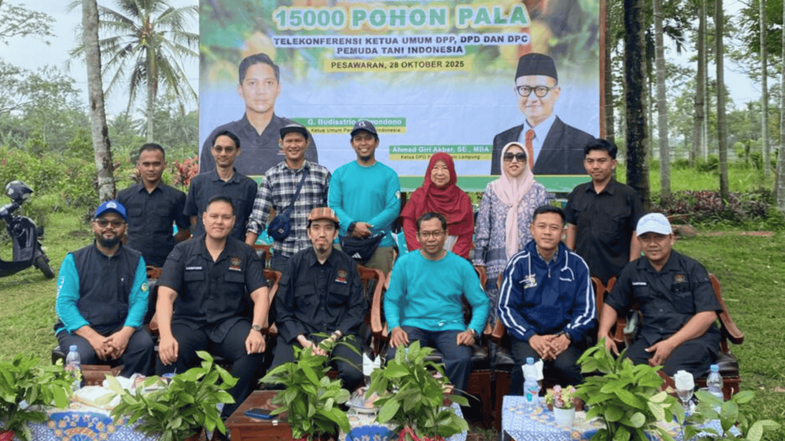 INSTIDLA Jadi Tuan Rumah Penanaman 1.500 Pohon Pala dalam Acara “Temu Pemuda” Bersama Pemuda Tani Indonesia