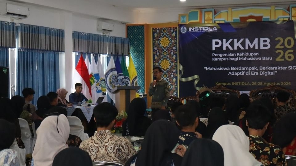 Hari Kedua PKKMB INSTIDLA 2026 Bekali Mahasiswa Baru dengan Kecakapan Akademik dan Literasi Digital